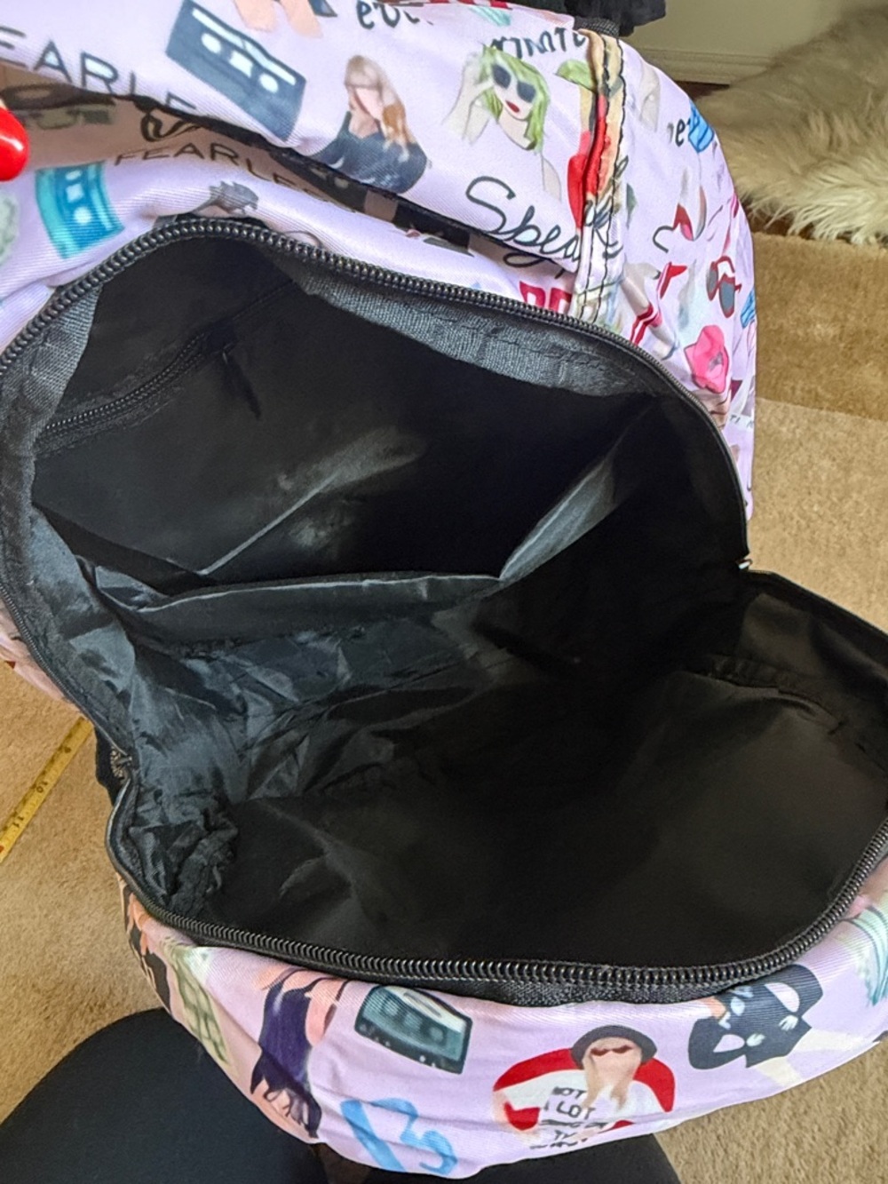 Taylor Swift Backpack - Picture 2 of 3